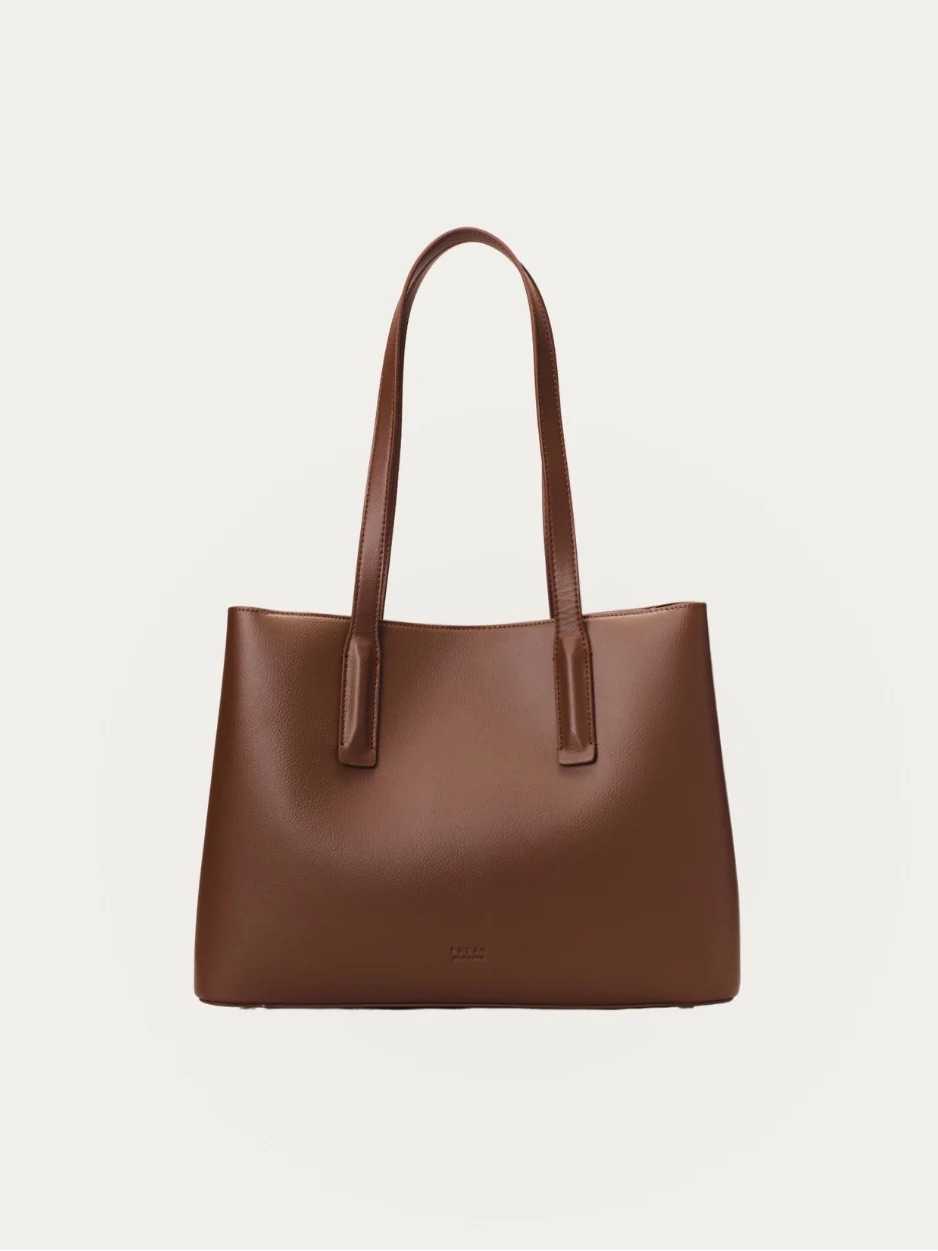 Freja New York Linnea Tote In Pecan